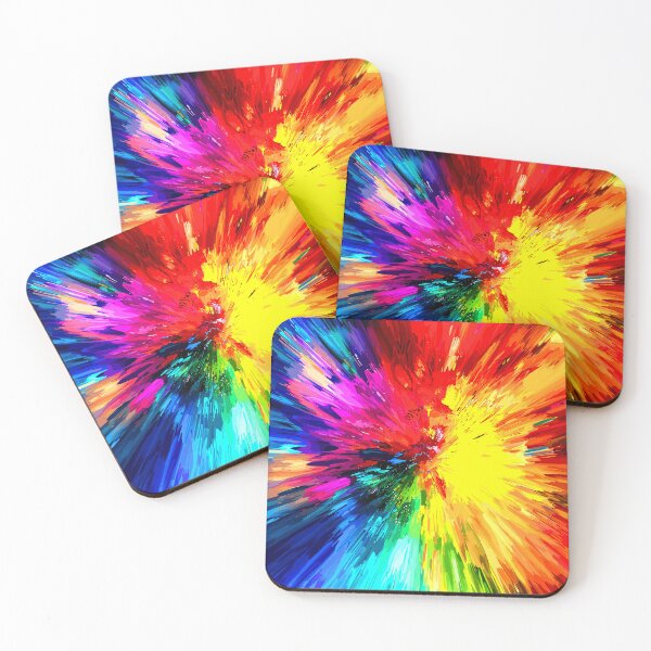 Item preview, Art By Minga Bursting Colorful Abstract Design designed and sold by Artbyminga.