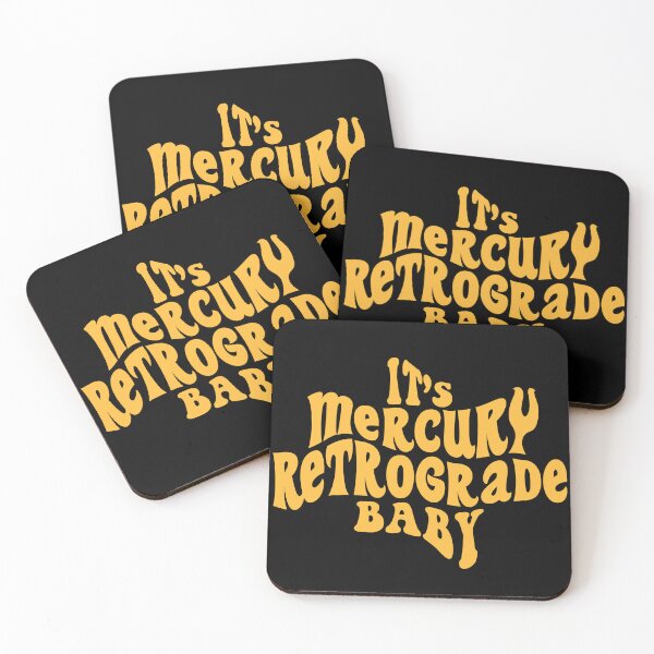 Item preview, It's Mercury Retrograde Baby | Black & Yellow designed and sold by Daniel Watts.