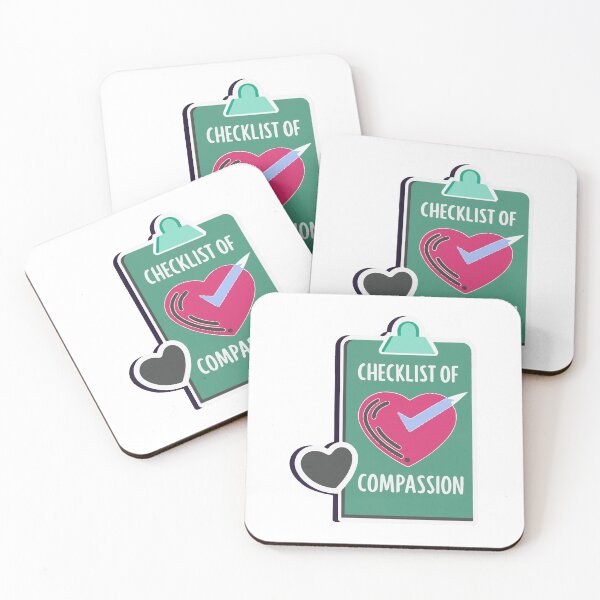 Item preview, Checklist of Compassion - Certified Nursing Assistant Theme designed and sold by NiftyWrx.
