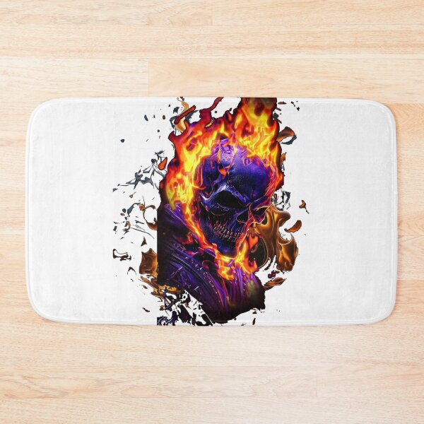 Item preview, blue Skull  designed and sold by White Tiger Designz .