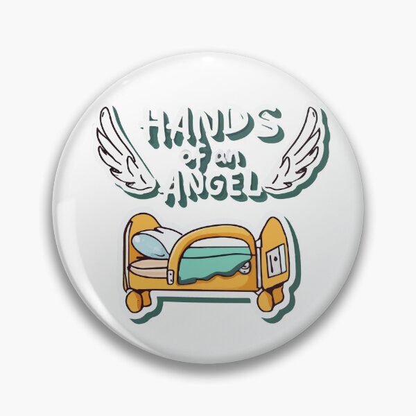 Item preview, Hands of an Angel - Nursing Comfort Illustration designed and sold by NiftyWrx.