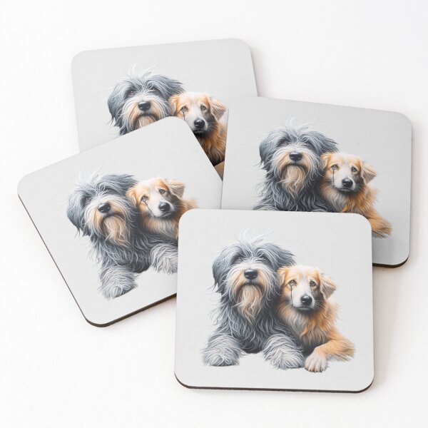 Item preview, 2 dogs-sad-04 designed and sold by PS-Design.