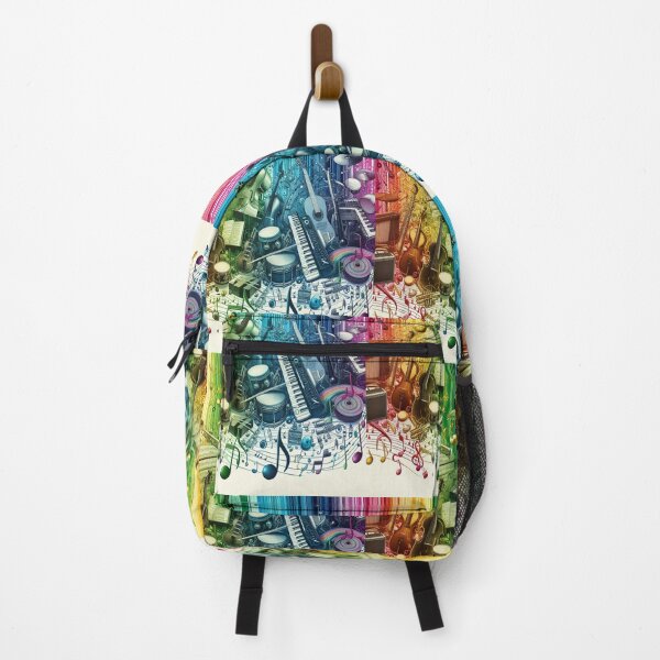 Item preview, Music Everywhere In Instrumental Color AI Generated designed and sold by BrightrDayMusicArt.