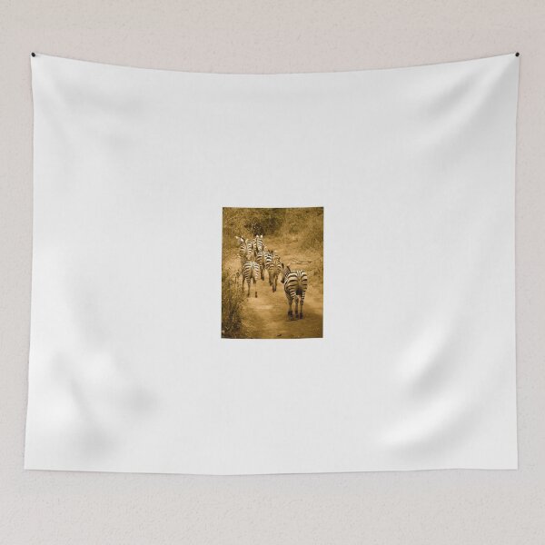 Item preview, Zebras heading home - antique designed and sold by exploramum.
