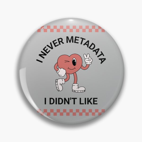 Item preview, Retro Winky Heart Checkerboard I Never Metadata I Didn't Like designed and sold by darkskydelights.