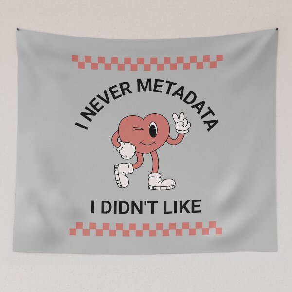 Item preview, Retro Winky Heart Checkerboard I Never Metadata I Didn't Like designed and sold by darkskydelights.