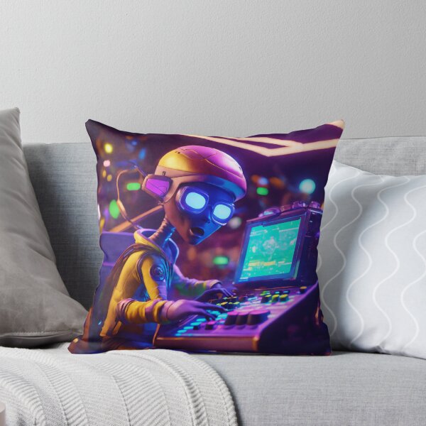 Item preview, Hive Beats: DJ in Cybernetic Harmony designed and sold by Hariom96.