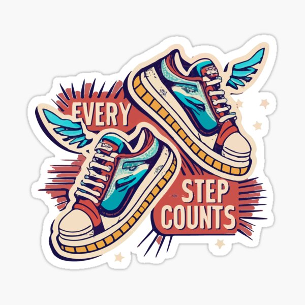 Item preview, Energetic Sneakers with Wings - Every Step Counts CNA Tribute designed and sold by NiftyWrx.