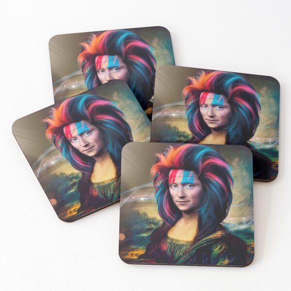 Item preview, Funny Mona Lisa rock and roll designed and sold by Timegraf.