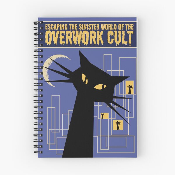 Item preview, Escaping the Sinister World of the Overwork Cult designed and sold by TalkingHerds.