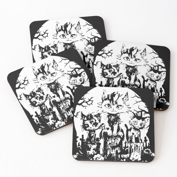 Item preview, Goth Kittens: Moonlit Meow designed and sold by corexxo.