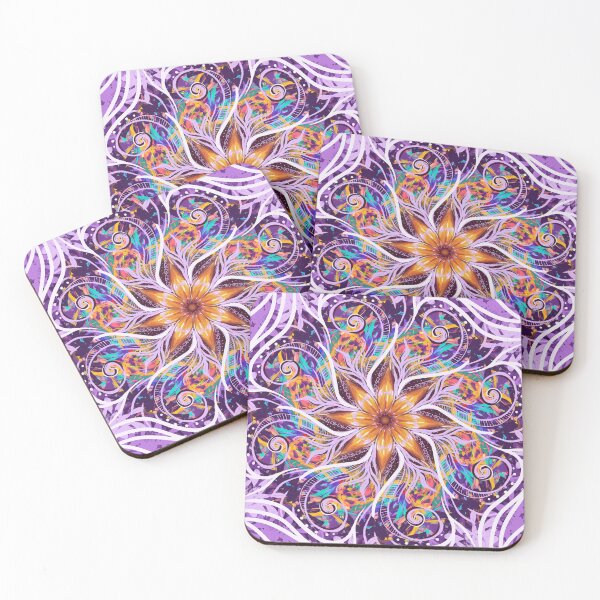 Artikelvorschau, Blumenmandala entworfen und verkauft von Wingnutjmb01.