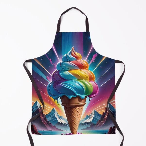 Artikelvorschau, Magical And Delicious Rainbow Ice Cream entworfen und verkauft von TheArtOfPat.