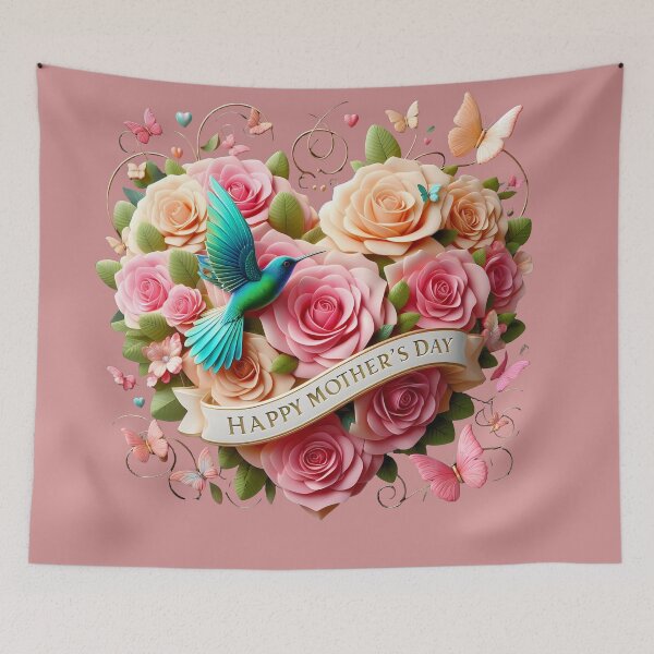 Item preview,  Happy Mother's Day 2024: 3D Heart of Roses designed and sold by sofia1971.