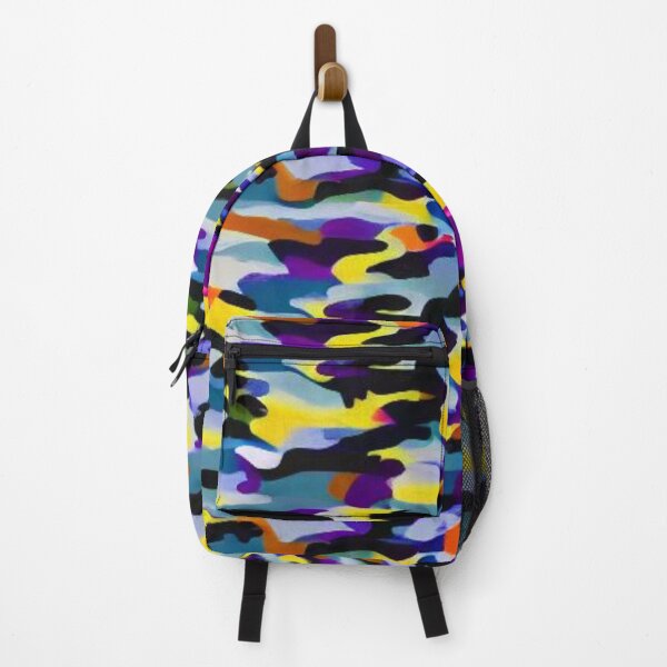Item preview, Abstract Colorful Camouflage Pattern designed and sold by calibrit.