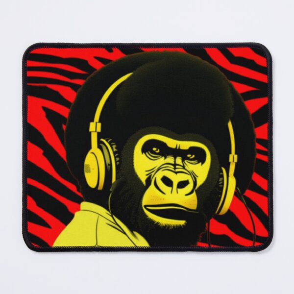 Item preview, Gorilla pop art designed and sold by Roxburylane.
