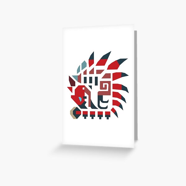 Monster Hunter Valentine Greeting Card By Deydez Redbubble