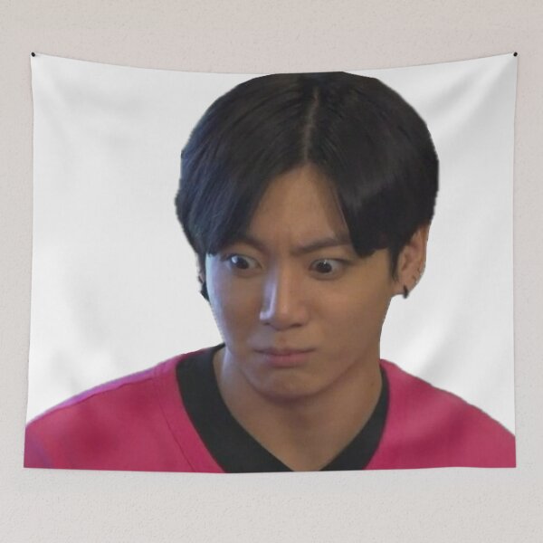 Item preview, Jungkook Shocked Reaction Face designed and sold by SnapsBySara.