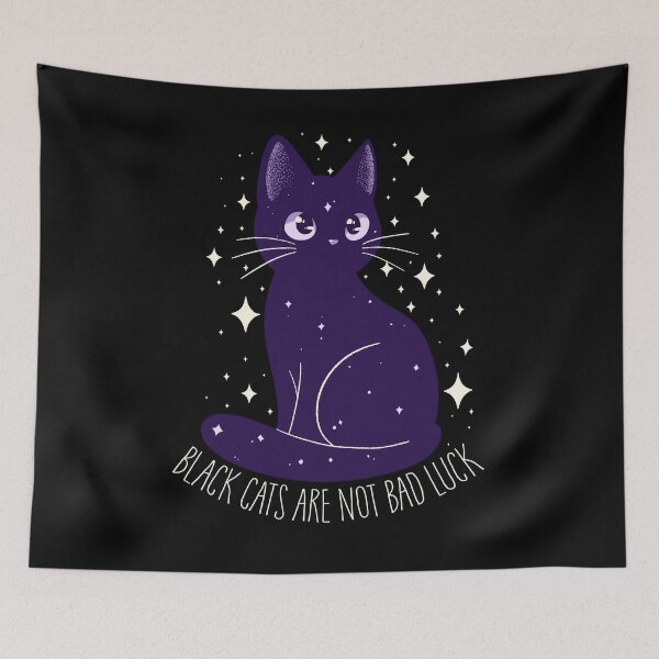 Item preview, black cats are not bad luck designed and sold by hunnydoll.