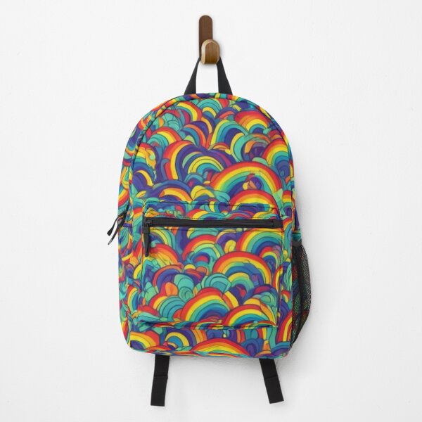 Item preview, Abstract Colorful Rainbows Pattern designed and sold by calibrit.