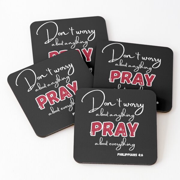 Item preview, Biblical Message Philippians 4:6 designed and sold by bible-prints.