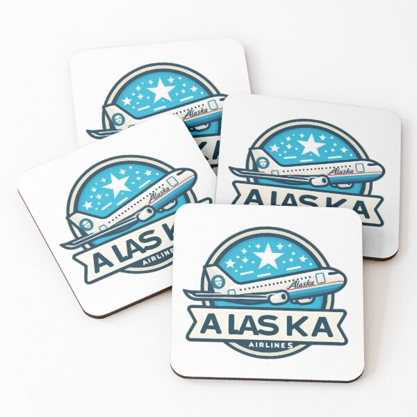 Item preview,  Alaska airlines  drawing  logo airlines aviation designed and sold by Expressions-Sel.