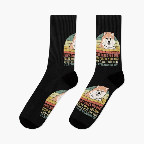 Item preview, Funny Cute Shiba Dog - Every Snack You Make, Every Meal You Bake, Every Bite You Take, I ll be Watching You designed and sold by patternjp.
