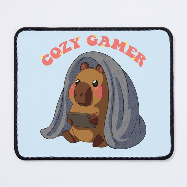 Item preview, cozy capy gamer designed and sold by hunnydoll.