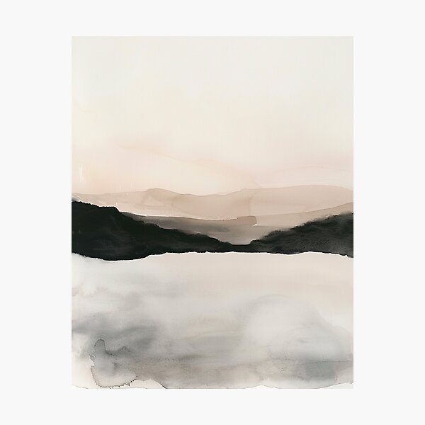 Item preview, Lake Mountains Abstract designed and sold by trajeado14.