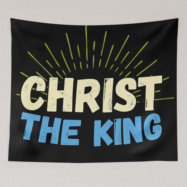 Item preview, Christ The King | Jesus Christ Quotes designed and sold by bible-prints.