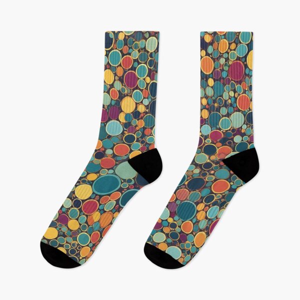 Item preview, Abstract Colorful Bubbles Pattern designed and sold by calibrit.