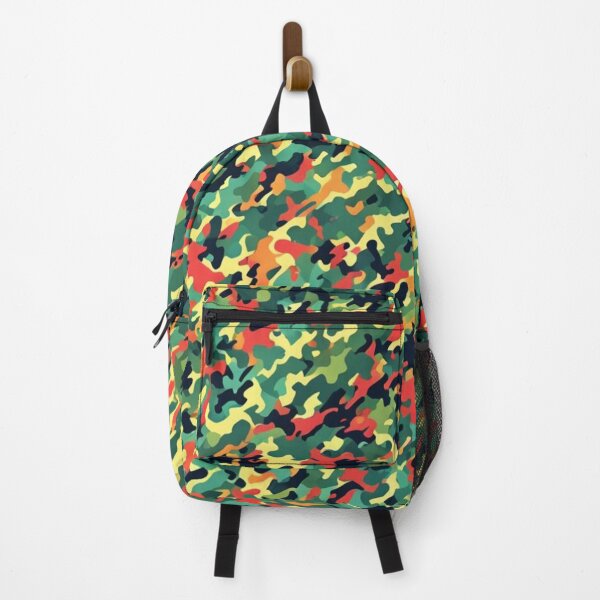 Item preview, Abstract Colorful Camouflage Pattern designed and sold by calibrit.