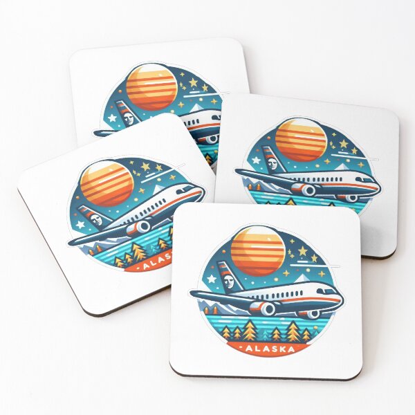 Item preview, Alaska airlines  drawing  airlines aviation  logo  designed and sold by Expressions-Sel.