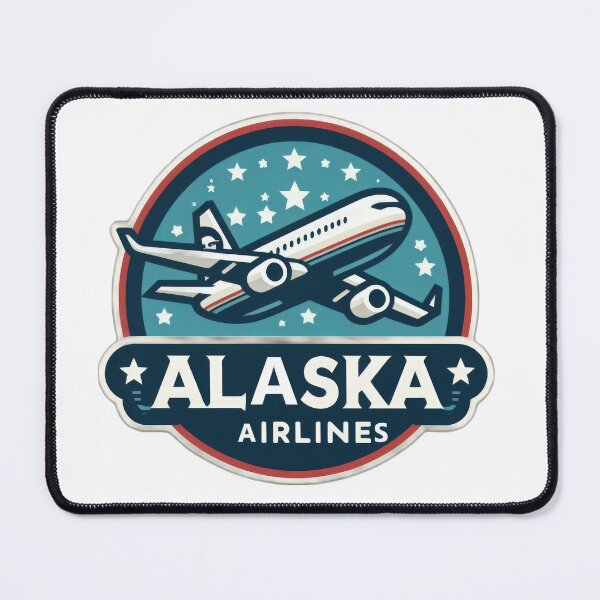 Item preview, Alaska airlines drawing airlines aviation Emblem designed and sold by Expressions-Sel.