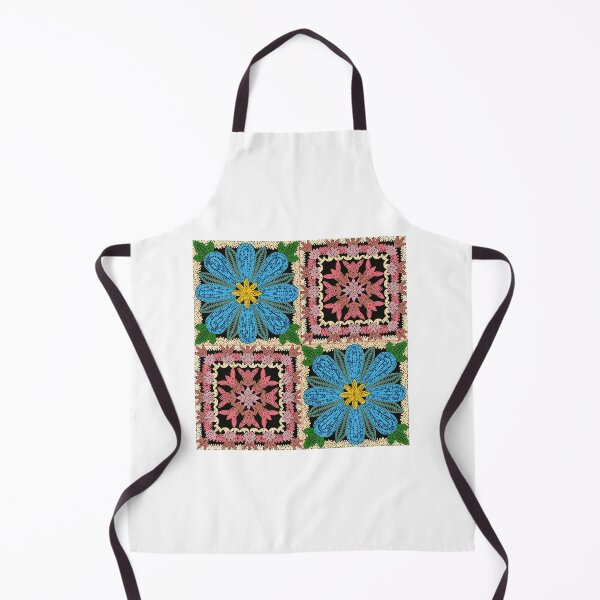 Item preview, Crochet Inspired Patchwork Design designed and sold by TabMaraArt.