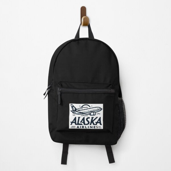 Item preview, Alaska airlines drawing black and white Emblem designed and sold by Expressions-Sel.