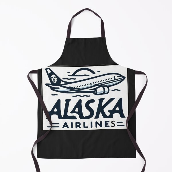 Item preview, Alaska airlines  drawing  black and white  Emblem  designed and sold by Expressions-Sel.