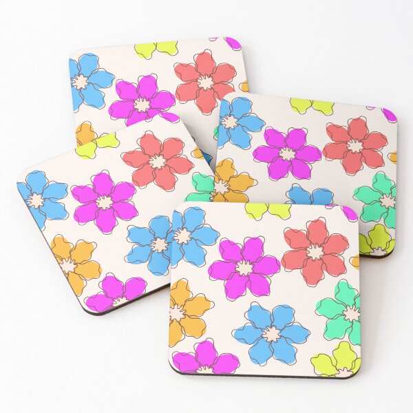 Item preview, Funky Retro Flowers designed and sold by AAA613.