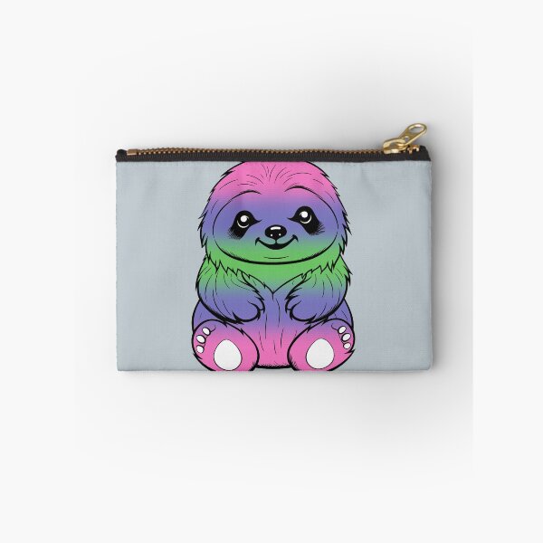 Item preview, Cute Trigender Pride Flag Sloth, Subtle Kawaii Trigender Sloth Design designed and sold by Travelslightly.