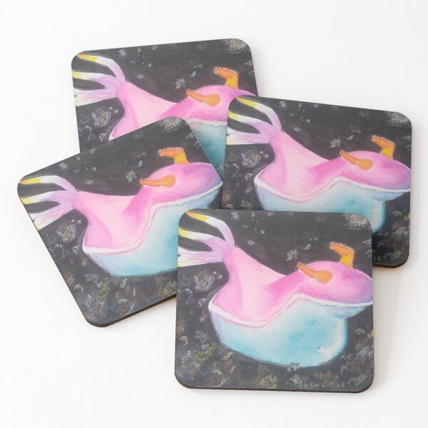 Item preview, Pink droid nudibranch designed and sold by SanMould.