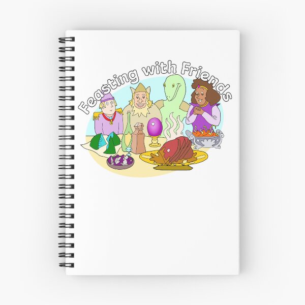 Item preview, Feasting with Friends Tabletop Gaming Dinner Party designed and sold by BrushAndPen.