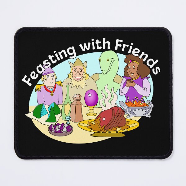 Item preview, Feasting with Friends Tabletop Gaming Dinner Party designed and sold by BrushAndPen.