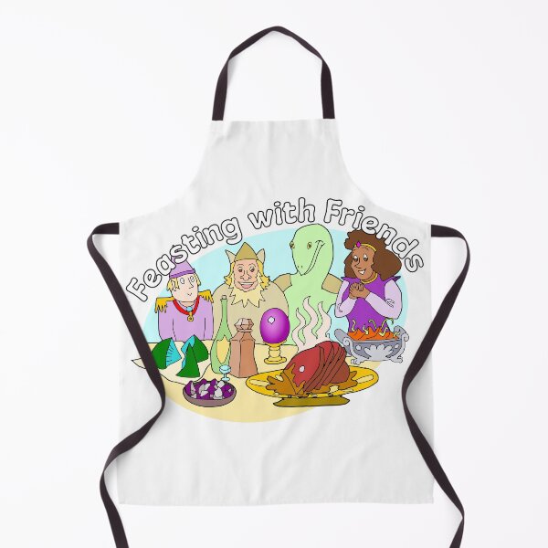 Item preview, Feasting with Friends Tabletop Gaming Dinner Party designed and sold by BrushAndPen.