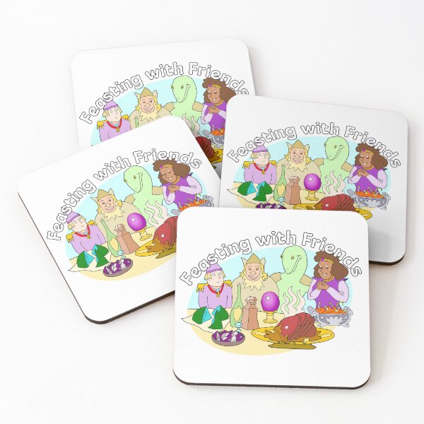 Item preview, Feasting with Friends Tabletop Gaming Dinner Party designed and sold by BrushAndPen.