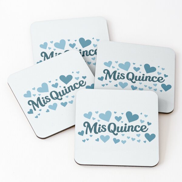 Item preview, Mis Quince Blue Hearts designed and sold by SweetClicks123.