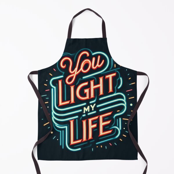 Item preview, You Light My Life, typography, neon designed and sold by maxmaj.