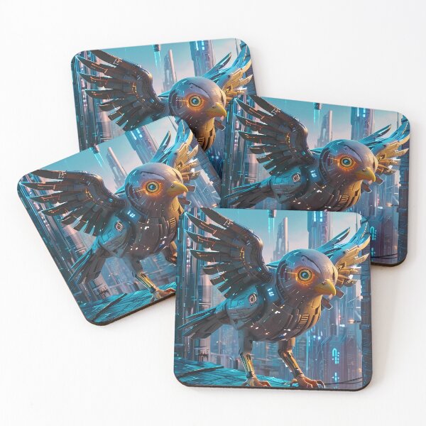 Item preview, Cute cyberpunk bird designed and sold by WalterGomes.