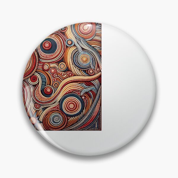 Item preview, Australian Aboriginal art Colourful designed and sold by Yellogo.