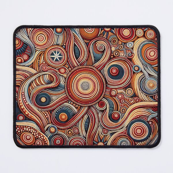 Item preview, Australian Aboriginal art Colourful designed and sold by Yellogo.