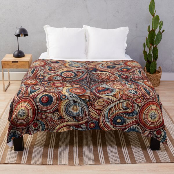 Item preview, Australian Aboriginal art Colourful designed and sold by Yellogo.
